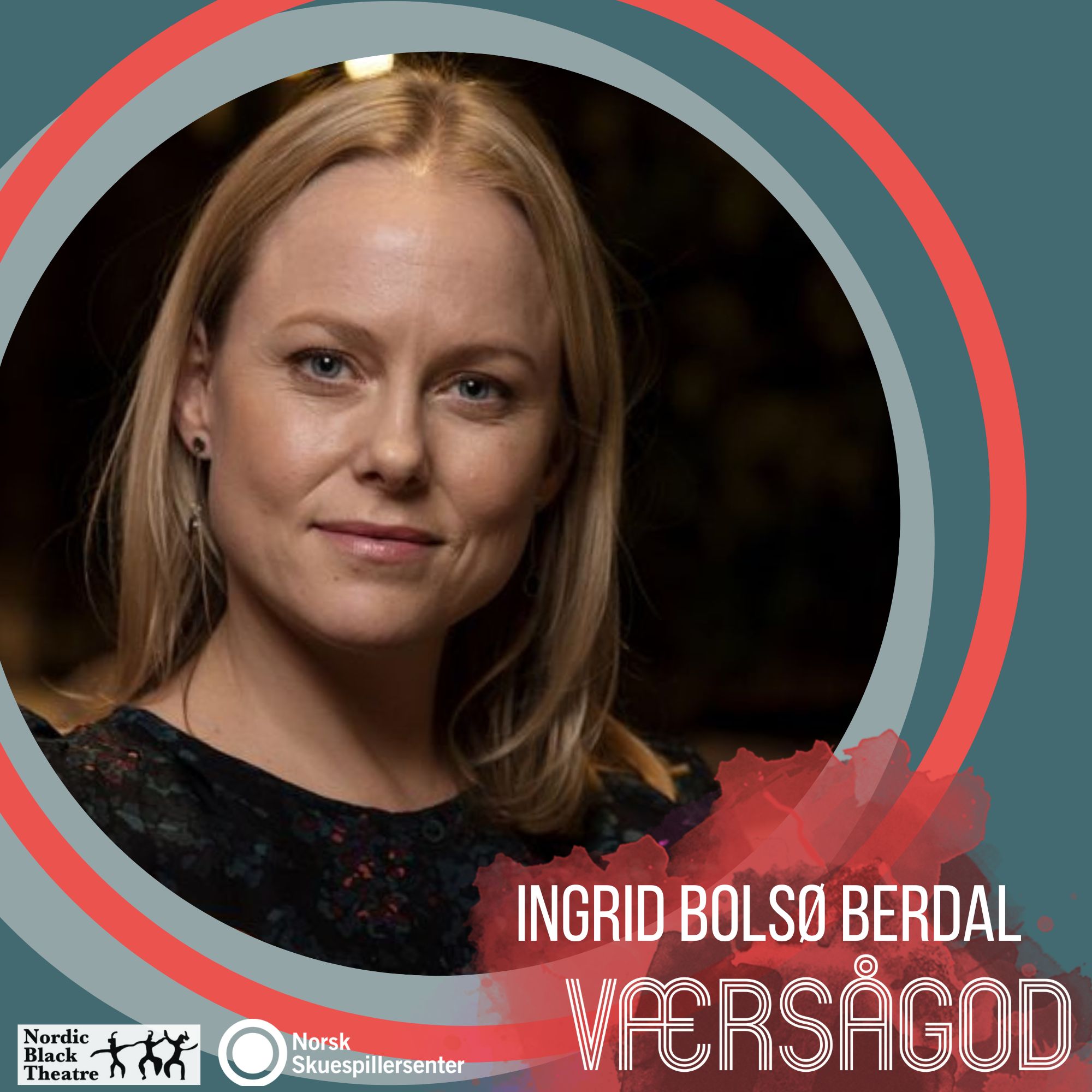 Plakat med Ingrid Bolsø Berdal