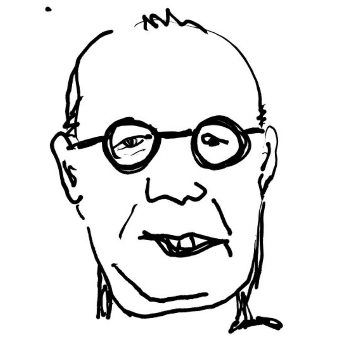 Illustrasjonstegning av David Glass
